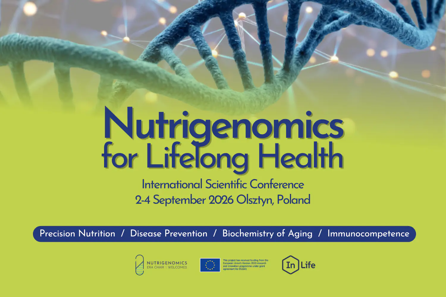 Nutrigenomics for Lifelong Health baner