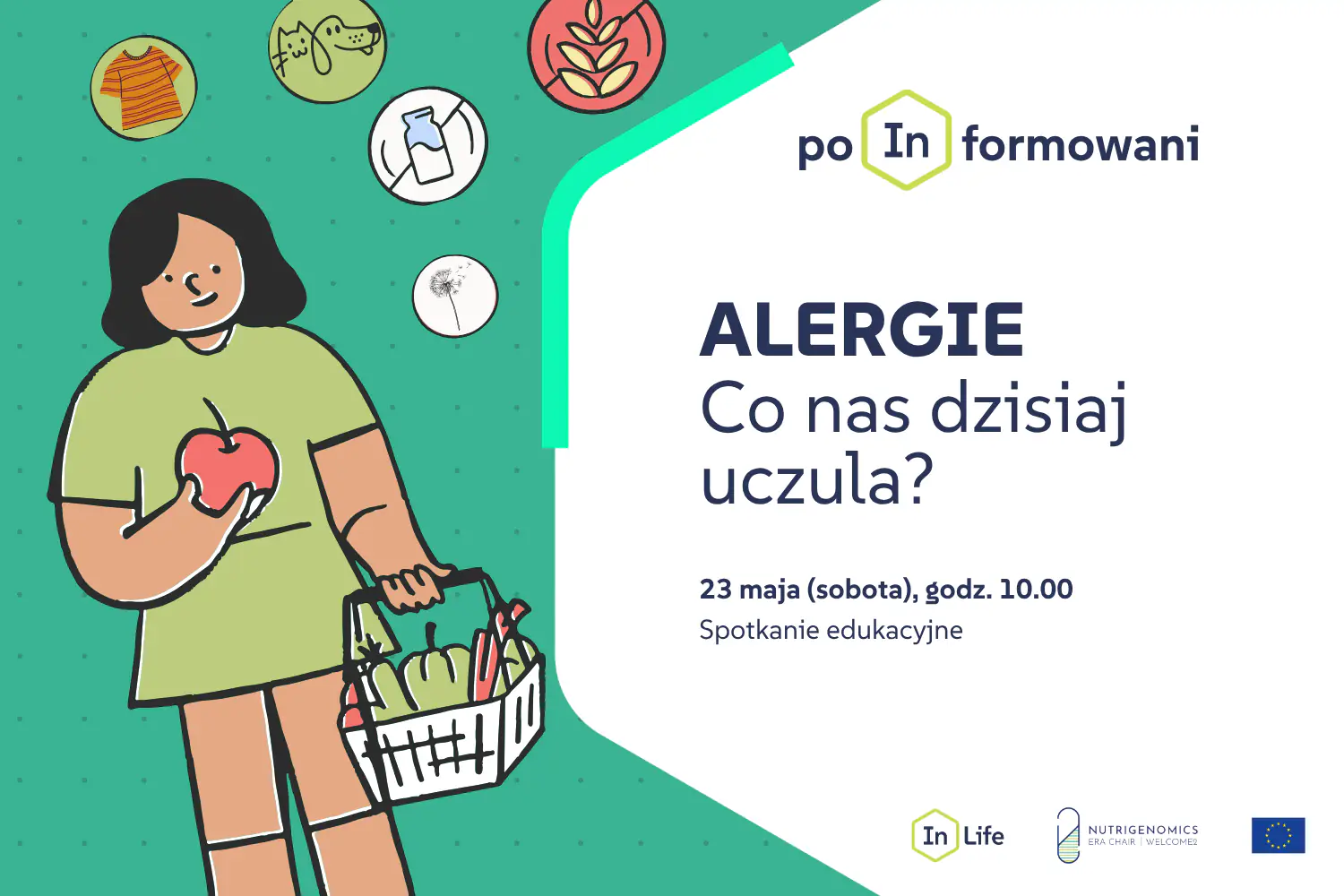 ALERGIE. Co nas dzisiaj uczula? Baner