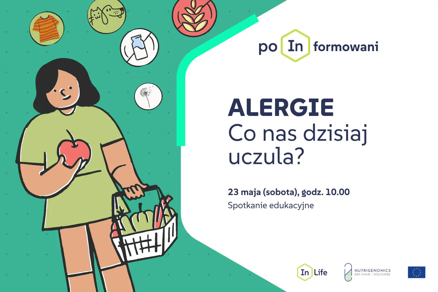 ALERGIE. Co nas dzisiaj uczula? Baner